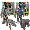 タカラトミー トランスフォーマー ビースト覚醒 パパパっとチェンジ オプティマス プライマル ライノックス 2点セット 変形 ロボット 車 おもちゃ 玩具 フィ...
