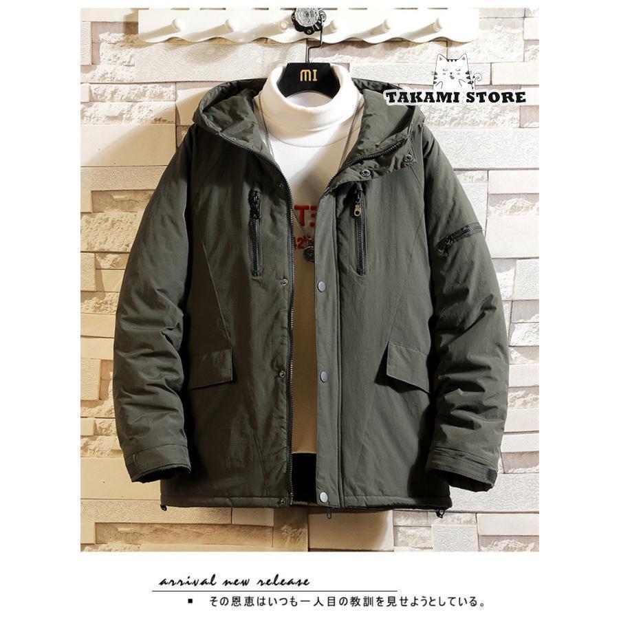 商品詳細：カラー：/ブラック/グリーンサイズ：/M/L/XL/2XL/3XL/4XL/5XL【商品説明】毎シーズン大好評のミリタリーが進化して帰ってきた。アウトドア?テイストが旬の印象に見せてくれる。しっかりとした作りの裏地で暖かく防寒性は申し分なしの1着。【素材】コットン、ポリエステル、その他【注意事項】※基本的に、XL?LL?2Lのサイズはすべて同じサイズです。【キーワード】MA1 MA-1 N1 N2 N3 中綿入り デッキ ダウン ミリタリー モッズコート メンズ ボアブルゾン M65 裏ボア 厚手 防寒 アウター お兄系 冬 秋 裏フリース アウトドア ロング丈 大きいサイズ フード付き 紳士服 ファーフード 防風 大きいサイズ 秋服 綿 あったか ファスナー キルティング 柔らかい 軽量 ボリュームフード ゆったり シンプル カジュアル 冬服 おしゃれ 通勤 無地 パーカー 中綿コート ツイード かっこいい ジャンパー USED加工 ライダース 保温 ビジネス スリム 米海軍 米軍