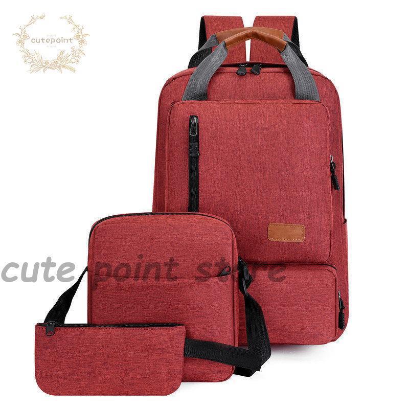 三点セット ビジネス リュック バッグ 通勤 通学 PC収納 大容量 大 売れ筋 旅行 大容量 カジュアル ポケット 会社 学校 大学 3