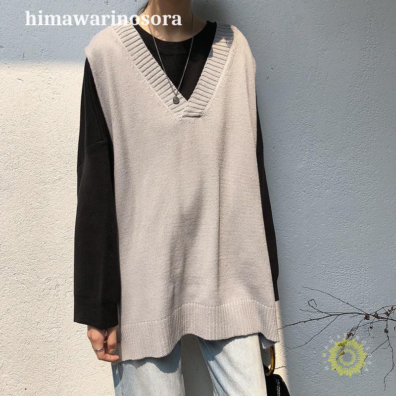 トップス ニット プルオーバーニット ニットトップス ノースリーブ ニットベスト Vネックニット シンプル 無地 プルオーバートップス 30代 40代 50代 レディス レディース 春秋 Vネックノースリーブニット◆サイズ◆着丈約72cm肩...