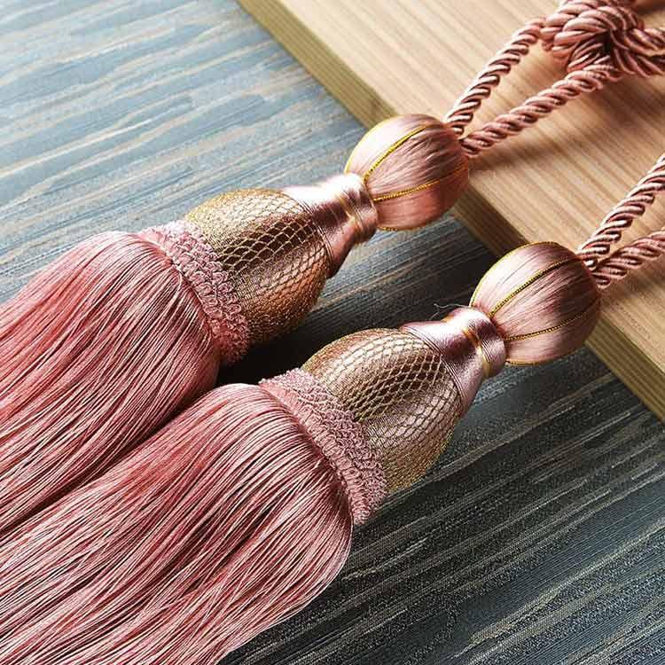 カーテン留め 北欧 1ペア タッセル カーテンタッセル アクセサリー 2個セット 高級...