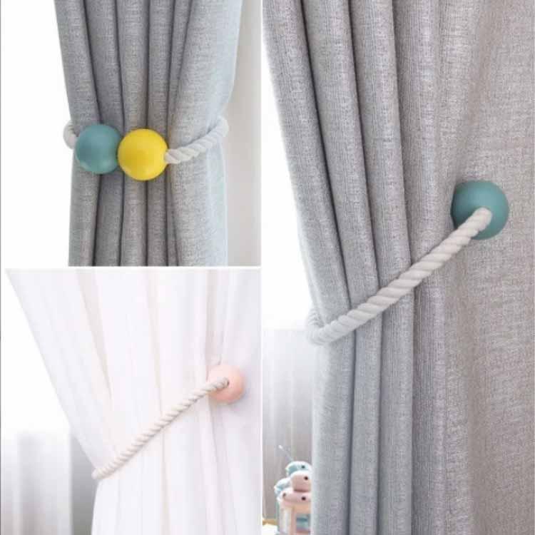 カーテンタッセル マグネット カーテン タッセル 強力マグネット フック クリップ ...