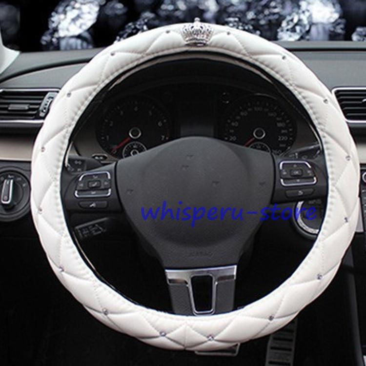ハンドルカバー ステアリングカバー カーハンドルカバー 普通車 汎用 自動車内装 ドライビング カー用..