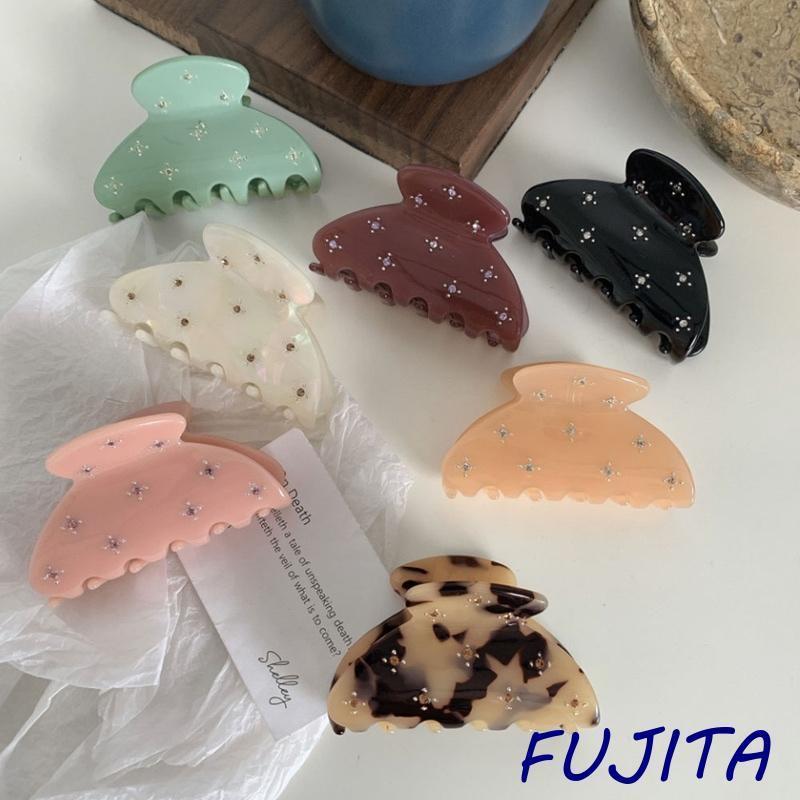 樂天商城 - バンスクリップ ヘアアクセサリー ヘアクリップ 韓国 小さめ ビジュー キラキラ おしゃれ かわいい きれいめ レディース 大人 女子 髪留め しっかり挟む