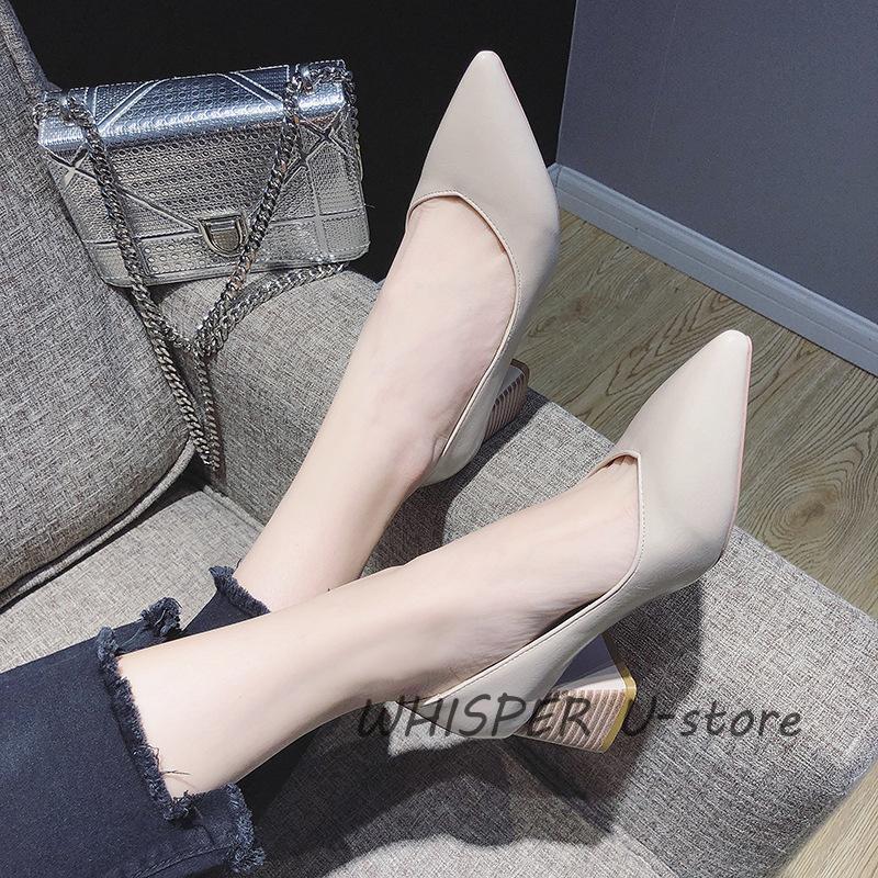 ヒール高さ5cm●カラー :（写真※ご参考程度）★サイズ(cm)：34（内長22cm）/35（内長22.5cm）/36（内長23cm）/37（内長23.5cm）/38（内長24cm）/39（内長24.5cm）/40（内長25cm)　サイズは...