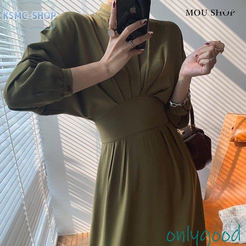 ワンピース レディース 春秋 ロングワンピース ドレス ワンピース キレイめ 大きいサイズ ドレス通勤結婚式 30代 40代 50代