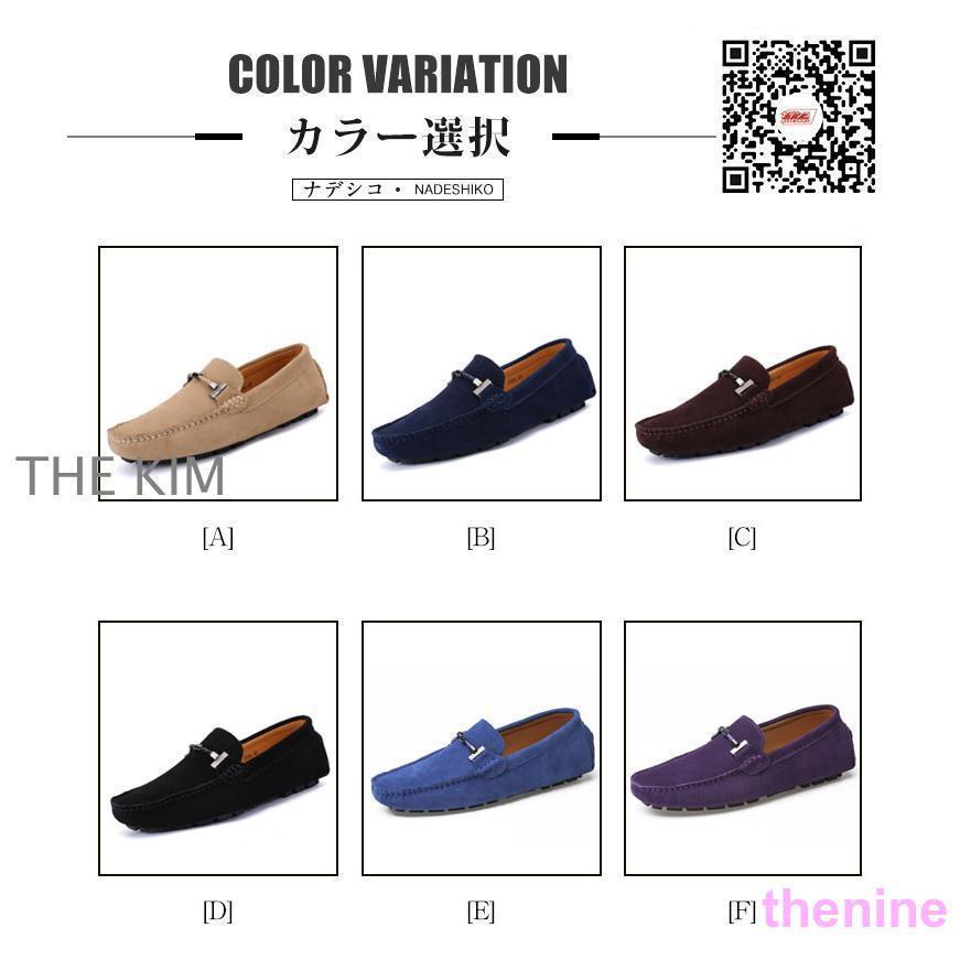 メンズドライビングシューズ　本革　牛革　メンズシューズ 　春夏秋冬 シンプル 滑り止め スリッポン　ローファー　ローカット　メンズ革 靴　紳士靴 3
