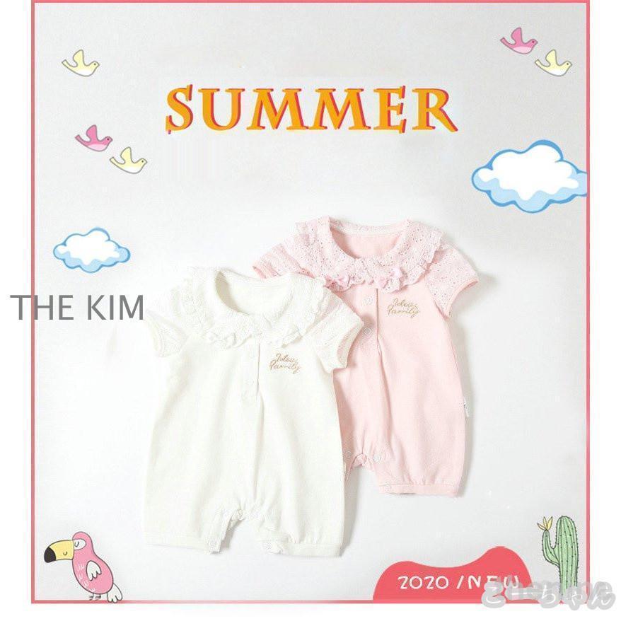 ベビー服 女の子 春 夏 キッズ服 可愛い 66/73/80/90cm カバーオール ロンパース 半袖 おしゃれ 安い 子供服 お出かけ 出産祝い 2