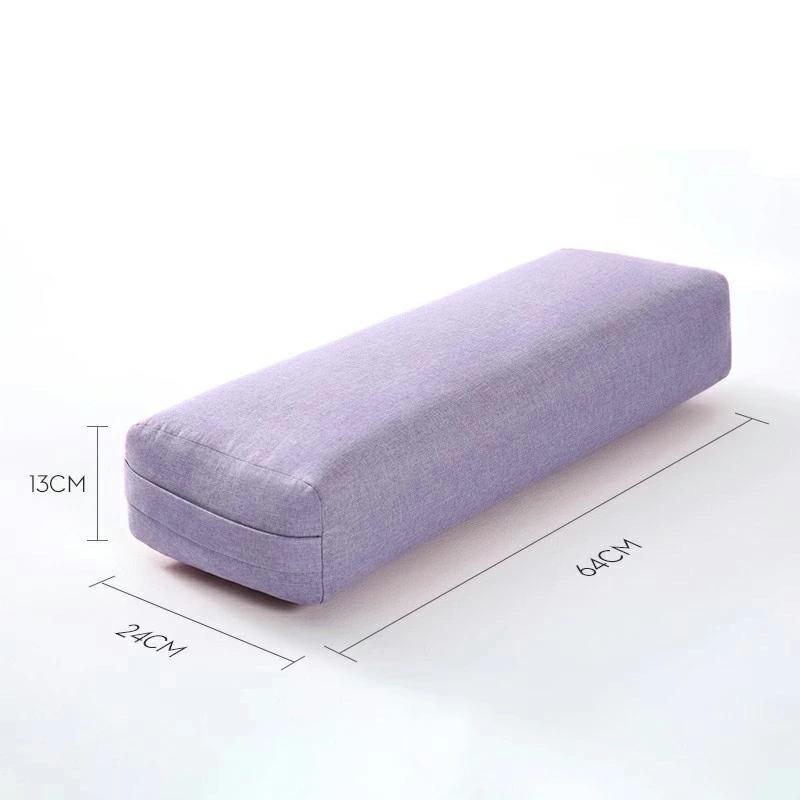 サポート ボルスター ヨガクッション 64*24*13cm クッション 長枕 ボルスター 抱きまくら ヨガ ポーズ補助 補助具 4色 ヨガ枕 ポージング ヨガボルスター [2]