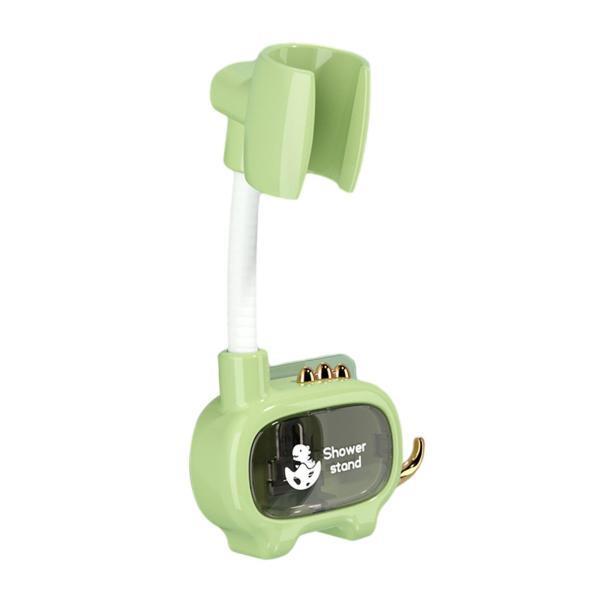 調節可能なシャワーホルダーはほとんどのシャワーヘッドスタンドに適合 ホテルの洗面所用 ホームグリーン