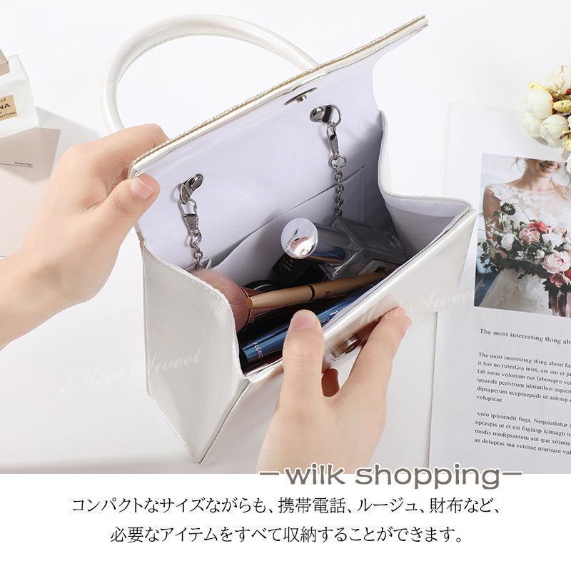パーティーバッグ 2way クラッチバッグ ハンドバッグ ショルダーバッグ レディース バッグ 結婚式 二次会 披露宴 発表会 同窓会 お呼ばれ フォーマル 3