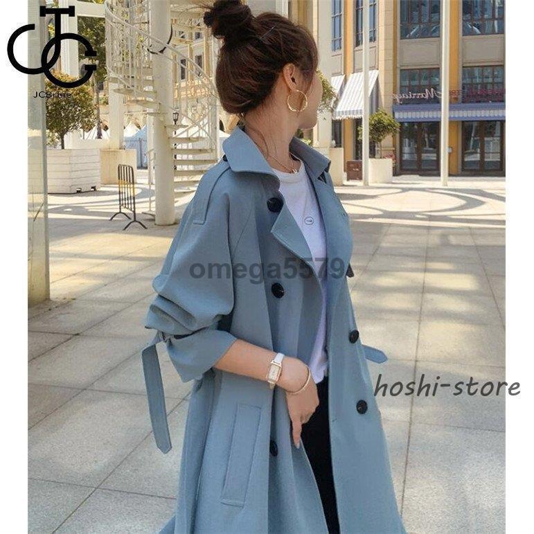トレンチコート レディース スプリングコート 上品 春服 チェスター 通勤 春 コート 20代 30代 40代 50代