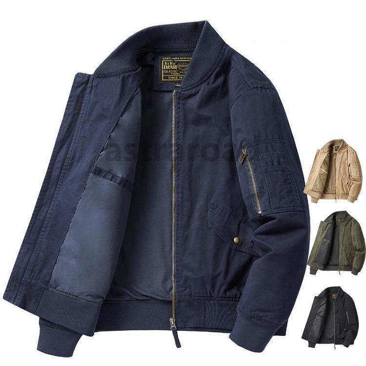 メンズ ミリタリージャケット 秋物 秋服 ジャケット はおり ジャンパー アウター 30代 40代 50代 ファッション[素材]表地/100%綿裏地/17％綿83％ポリエステル[原産国] 中国※イメージ画像にて着用していますシャツや飾りなど...