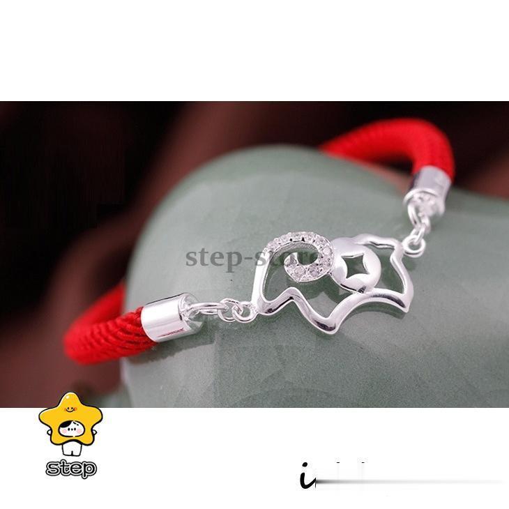 ブレスレット 腕輪 レディース 女性 アクセサリー ラインストーン ヒツジ 紐 ロープ サイズ調節可 ファッション小物 カニカン アジアン雑貨 おしゃ