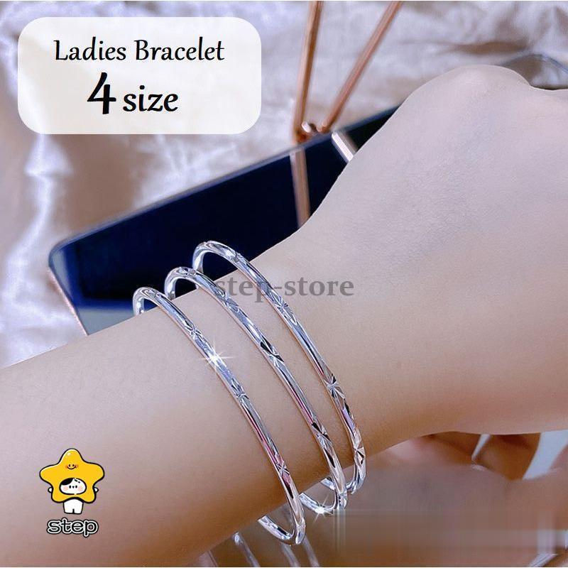 ブレスレット 3連 レディース アクセサリー 腕輪 シンプル シルバーカラー 星 おしゃれ ギフト 記念日 誕生日 贈り物 プレゼント 女性用