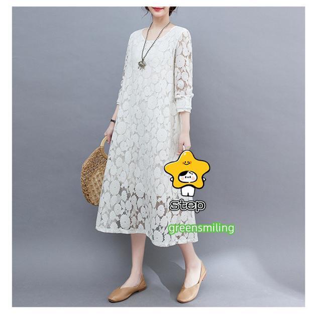 リゾートワンピース レース 大人可愛い 夏ワンピース リゾートワンピ ワンピース ...