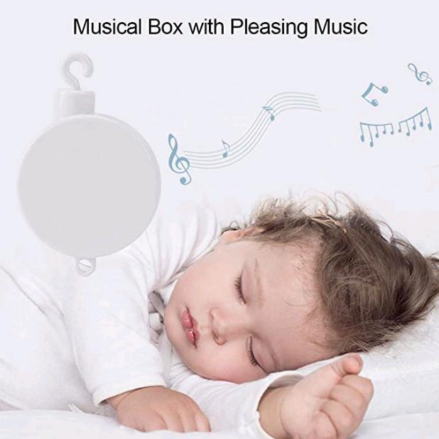 ベッドメリー メリー ベビー おもちゃ ベッド 赤ちゃん 音楽プレイヤー ベビー寝具...