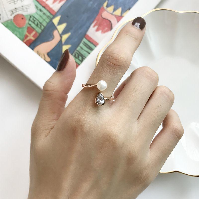 樂天商城 - 指輪 リング レディース アクセサリー オープンリング フェイクパール ビジュー かわいい おしゃれ プレゼント 誕生日 雑貨