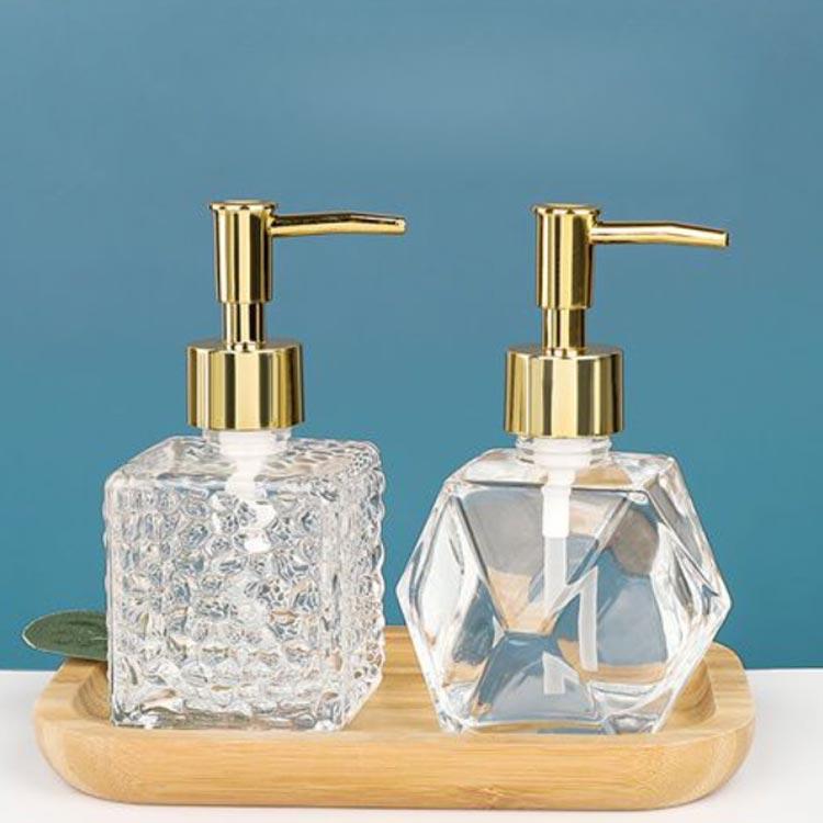 詰め替えボトル 洗濯洗剤 ソープボトル シャンプー クリア 300ML 20ML 詰め替え容...