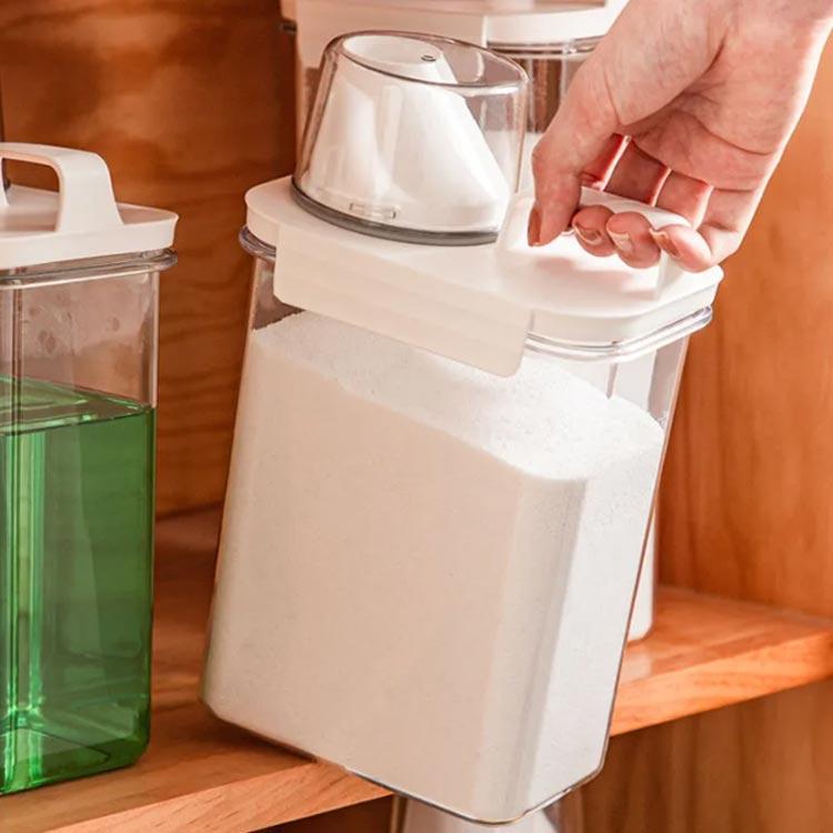 詰め替えボトル 容器 洗濯洗剤 大容量 1100ml 1800ml 2300ml ランドリーボトル 詰...