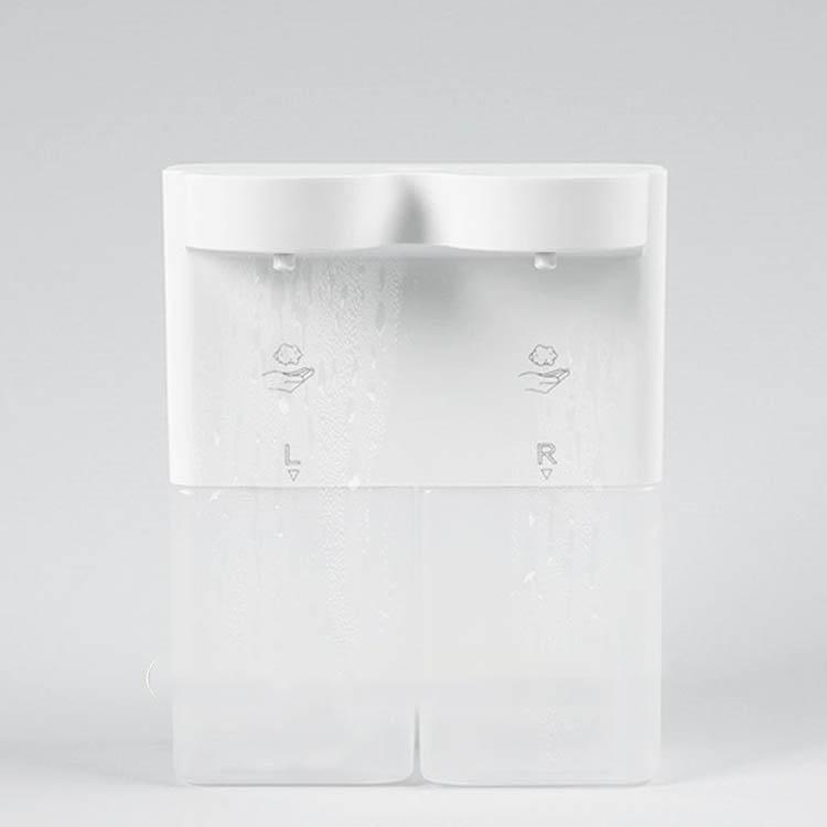 ソープディスペンサー 泡 液体 自動 ダブルヘッド 600ml 片方300ml ハンドソープ ...