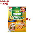 PK ワンちゃんの超歯みがきおやつ チーズササミサンド(100g×2セット)【ペットキッス】(4)