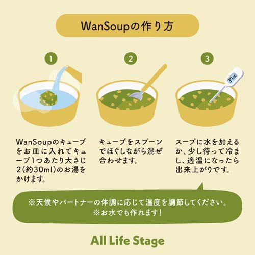 WanSoup SUNNY チキンレシピ ミニパック(26g)