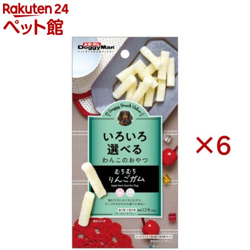 ドギースナックバリュー むちむちりんごガム(35g×6セット)【ドギースナックバリュー】