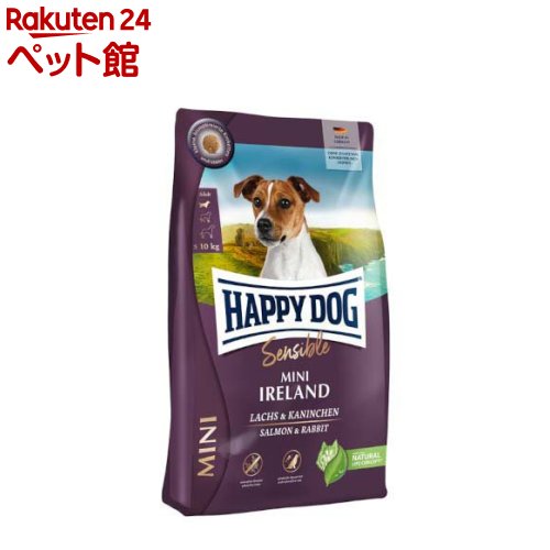 樂天商城 - ハッピードッグ ミニ センシブル 小型犬 ミニ アイルランド サーモン＆ラビット(4kg)