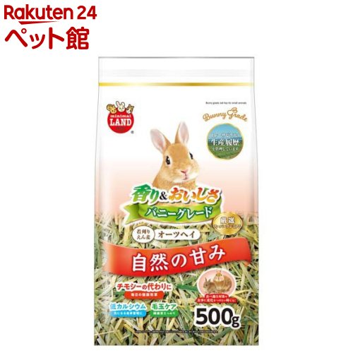 バニーグレードオーツヘイ(500g)【ミニマルランド】