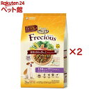 グラン・デリ フレシャス(Frecious) ドッグフード 13歳以上用 チキン&ビーフ(6袋入×2セット(1袋334g))【グラン・デリ Frecious】[...
