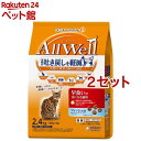 オールウェル早食いが気になる猫用フィッシュ味挽き小魚とささみ(2.4kg(480g 5袋入) 2セット)【オールウェル(AllWell)】