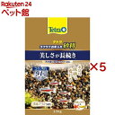 テトラ ラクラクお手入れ砂利 渓流ゴールドミックス(2.5kg×5セット)【Tetra(テトラ)】