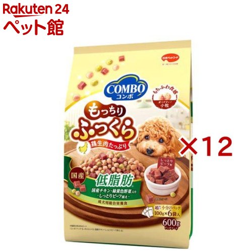 Premium - コンボ ドッグ もっちりふっくら 低脂肪(600g×12セット)【コンボ(COMBO)】