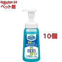 ペットキレイ 除菌できるふきとりフォーム 本体(250ml*10個セット)【ペットキレイ】