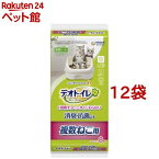 デオトイレ 複数ねこ用 消臭・抗菌シート(8枚入*12袋セット)【d_ucc】【dalc_cattoilet】【デオトイレ】