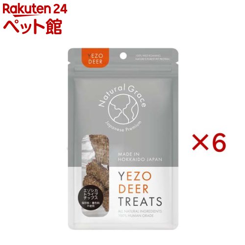 Rakuten - ナチュラルグレイス エゾシカ トライプチップス(30g×6セット)