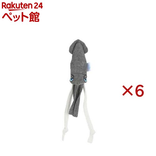お店TOP＞犬用品＞犬のおもちゃ・しつけ＞犬のぬいぐるみ＞ユーゴー キャンバススクイッド S (6セット)【ユーゴー キャンバススクイッド Sの商品詳細】●海の仲間が、わんちゃんの遊び相手に変身！●「イカ」ツイ目をしたイカ型ぬいぐるみの中に小さなスクイーカーが入っています。●サイズによって腕足の作りが異なります。●共通：頭はカシャカシャ鳴る素材、胴体に1つ小さなスクイーカー入り●S：足にキャンバス生地、触腕にコーデュロイを使用●L：足にキャンバス生地xコーデュロイでカシャカシャ、触腕にコットンロープを使用●異素材ミックス：噛みごたえ＆遊びごたえ抜群！●安心の縫製：しっかり縫われた丈夫なつくりで、長く遊べる●かわいいデザイン：大きな刺繍の目がチャームポイント。写真映えも◎●ストレス発散に：噛む・振る・引っ張るなど、わんちゃんの本能を満たす遊びがたっぷり！【規格概要】素材：ポリエステル寸法：5.5×30×4.5cm重量：31g【注意事項】・本製品は犬用おもちゃです。本来の用途以外には使用しないでください。・誤飲やいたずらを防ぐため飼い主様の目の届く場所で使用し、壊れかけた場合は直ちに使用を中止し新しいものに交換してください。・飲み込んでも害のない素材を使用していますが、万一誤飲した時は獣医師に相談してください。・おもちゃを投げて遊ぶときは、周囲の安全を十分に確認してください。・幼児やペットの手の届かない場所に保管してください。【発売元、製造元、輸入元又は販売元】ルークラン※説明文は単品の内容です。リニューアルに伴い、パッケージ・内容等予告なく変更する場合がございます。予めご了承ください。・単品JAN：6939127316968ルークラン267-0067 千葉市緑区あすみが丘東1-13-12043-205-1024広告文責：楽天グループ株式会社電話：050-5306-1825[犬用品]