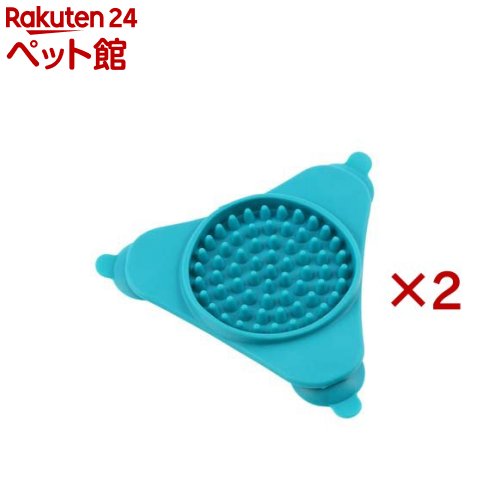 スローフィードマット デルタ ターコイズ(2セット)【ループ】