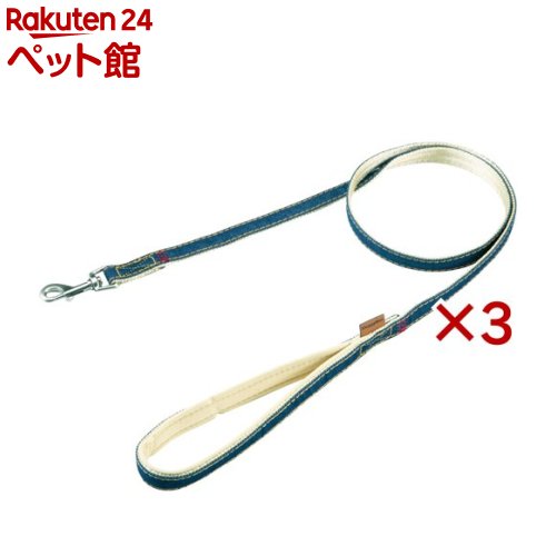 Doggy's Tailor ドッグリード ひきひも S デニムスタイル ネイビー(3セット)【Doggy's Tailor】