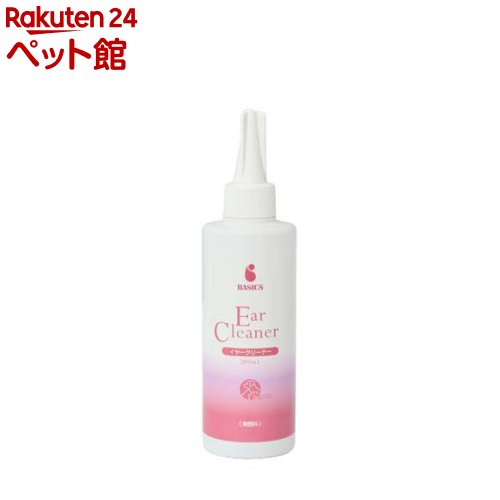 BASICS イヤークリーナー 無香料 犬猫用(200ml)【BASICS】