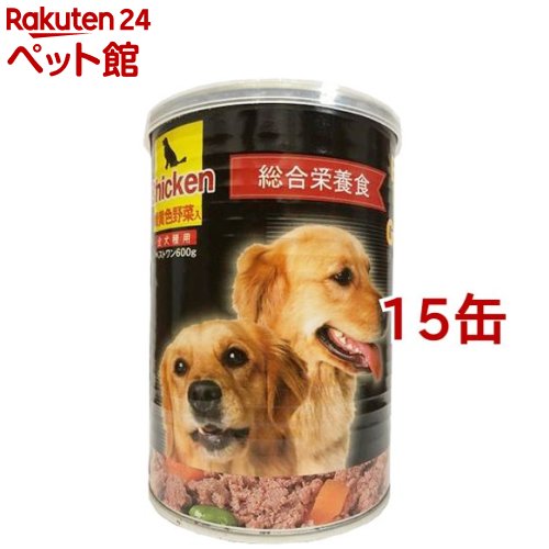 ベストワンゴールド BIG チキン＆緑黄色野菜入(600g*15缶セット)