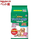 ジョイペット シャンプータオル ペット用 つめかえ用(100枚入)