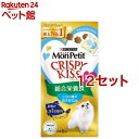 モンプチ クリスピーキッス 総合栄養食 とびきり贅沢おさかな味(24g*12セット)【モンプチ】