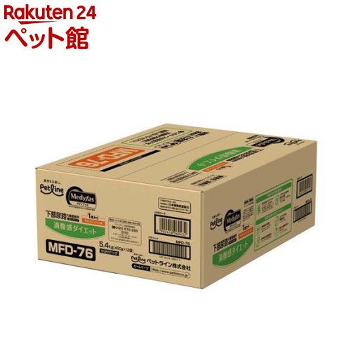 メディファス 満腹感ダイエット 1歳から チキン＆フィッシュ味(450g*12袋)【d_medi】【d_catfood】【メディファス】[キャットフード]のサムネイル