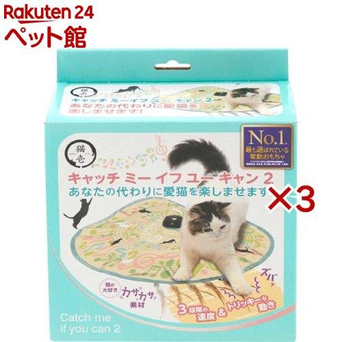 猫壱 キャッチ ミー イフ ユー キャン2 猫と音符(3セット)【猫壱】