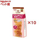 ペティオ 素材そのまま完全無添加 ササミ&鶏なんこつ パリッと 極薄チップス(45g×10セット)