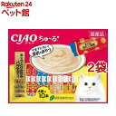 チャオ ちゅ〜る まぐろ・とりささみバラエティ(14g*40本入*2袋セット)【ちゅ〜る】