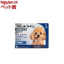 お店TOP＞動物用医薬品＞犬用＞【動物用医薬品】フロントラインプラス 犬用 S 5〜10kg未満 (6本入)お一人様10個まで。商品区分：動物用医薬品【【動物用医薬品】フロントラインプラス 犬用 S 5〜10kg未満の商品詳細】●ノミ駆除・寄生予防／マダニ・シラミ・ハジラミ駆除剤●簡単投与で速く、長く効く【効能 効果】犬：ノミ、マダニ、シラミ及びハジラミの駆除ノミ卵の孵化阻害及びノミ幼虫の変タイ阻害によるノミ寄生予防【用法 用量】8週齢以上の犬の肩甲骨間背部の被毛を分け、皮膚上の1部位に直接次のピペット全量を滴下する。(体重：容量規格)5kg未満：0.5mL入りピペット5-10kg未満：0.67mL入りピペット10-20kg未満：1.34mL入りピペット20-40kg未満：2.68mL入りピペット40-60kg未満：4.02mL入りピペット【成分】フィプロニル 100.0mg／1mL(S)-メトプレン 90.0mg／1mL【注意事項】★使用上の注意(基本的事項)1.守らなければならないこと (一般的注意)・本剤は効能・効果において定められた目的にのみ使用すること。・本剤は定められた用法・用量を厳守すること。・本剤は獣医師の指導の下で使用すること。・犬以外の動物には使用しないこと。特にウサギには使用しないこと。(使用者に対する注意)・内容液を直接手で触らないこと。・喫煙や飲食をしながら投与しないこと。・本剤投与後、完全に乾くまで(通常4時間程度)は投与部位に直接触れないこと。また、投与したことを知らない人も触れないように注意すること。特に、小児がいる多頭飼いの家庭で複数の犬に同時に本剤を投与する場合は、投与した犬と小児との接触を避けること。・本剤は、投与後の犬と小児との接触を避けるよう大人が注意を払える時間帯に投与すること。特に、3歳以下の幼児が投与後の犬に触れた場合、その手を口に持って行く可能性があり、体重あたりの薬剤暴露量も大人より大きくなるので、3歳以下の幼児がいる家庭で本剤を使用する場合は、投与部位が完全に乾くまで投与した犬と幼児との接触を完全に避けること。また、その後も幼児が投与した犬に触れた場合は、必ず石けんでよく洗うこと。(犬に関する注意)・衰弱、高齢、妊娠中あるいは授乳中の犬に対する投与については獣医師と相談し、投与の適否を慎重に決定すること。・本剤は外用以外に使用しないこと。・本剤は1回投与すると通常ノミに対し1-3ヵ月間、マダニに対し約1ヶ月間新規の寄生を防御することができる。更に本剤は、ノミの全ての発育ステージ(卵、幼虫、蛹)を最大3ヶ月阻害する作用を有する。次回の投与は、これらの寄生虫を防御する期間を考慮して行うこと。・本剤使用後1日間は、水浴あるいはシャンプーを控えることが望ましい。(取扱い上の注意)・小児の手の届かないところに保管すること。・直射日光を避け、なるべく湿気の少ない涼しいところに保管すること。・使用済みの容器等を廃棄する際には、環境や水系を汚染しないように注意し地方公共団体条例等に従い処分すること。2.使用に際して気を付けること(使用者に対する注意)・内容液が皮膚に付着した場合は、まれに一過性の皮膚反応が起こることがあるので、使用後は石けんで、手をよく洗うこと。・もし、誤って目に入った場合は直ちに流水中で洗い流すこと。刺激が続くような場合は、眼科医の診察を受けること。・誤って薬剤を飲み込んだ場合は、直ちに医師の診察を受けること。(犬に関する注意)・副作用が認められた場合には、速やかに獣医師の診察を受けること。・もし、動物が舐めた場合、溶媒の性状のため一過性の流涎が観察されることがある。そのため、滴下部位を他の動物が舐めないように注意すること。・まれに、他の外用殺虫剤と同様に本剤の使用後、個体差による一過性の過敏症(投与部位の刺激によるそう痒、発赤、脱色、脱毛)が起こることがある。もし、症状が持続または悪化する場合は、直ちに獣医師に相談すること。【ブランド】フロントラインプラス【発売元、製造元、輸入元又は販売元】ベーリンガーインゲルハイム アニマルヘルスジャパン※商品につきましては常にメーカーから最新のものを仕入れるよう心掛けておりますが、弊社在庫の状況によって例外が発生する可能性がございます。その場合、残存使用期間が45日以上あるものを通常品として出荷しております。商品によっては使用期限間近のものを【訳あり】として、使用期限を商品ページに表記の上販売することもございます。なお使用期限を選定してのお手配は出来かねますので、あらかじめご了承ください。リニューアルに伴い、パッケージ・内容等予告なく変更する場合がございます。予めご了承ください。ベーリンガーインゲルハイム アニマルヘルスジャパン東京都品川区大崎2-1-10120-499-419広告文責：楽天グループ株式会社電話：050-5306-1825[動物用医薬品/ブランド：フロントラインプラス/]