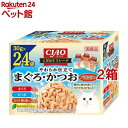 CIAO こだわりフレーク まぐろ・かつおバラエティ(30g*24袋入*2箱セット)